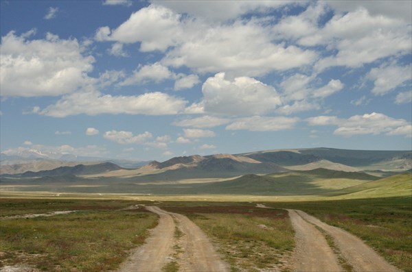 Монгольские дороги.